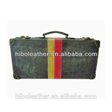 Venta caliente de alta calidad nuevo diseño Pu cuero viejo aspecto clásico vintage maleta